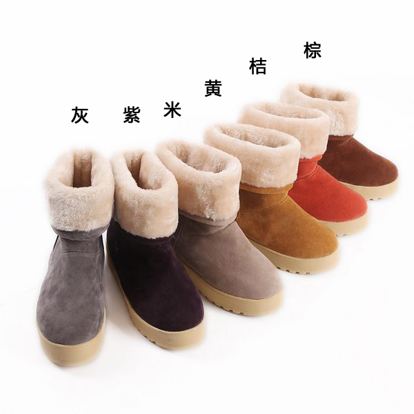 温暖可爱雪地靴